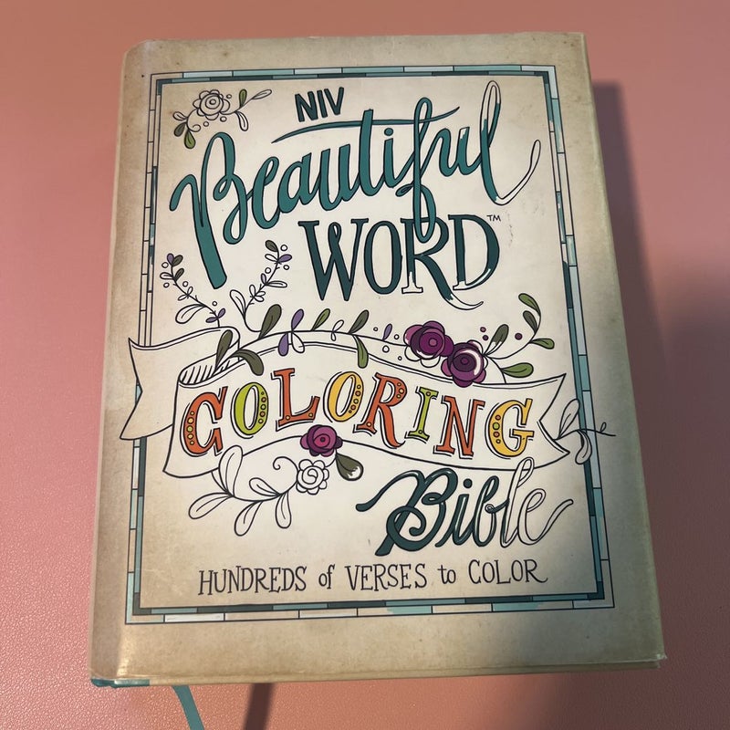 NIV, Beautiful Word Coloring Bible, Hardcover