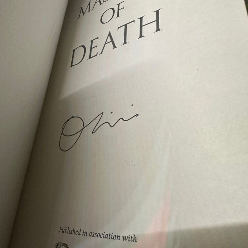 Masters of Death Fairyloot signed