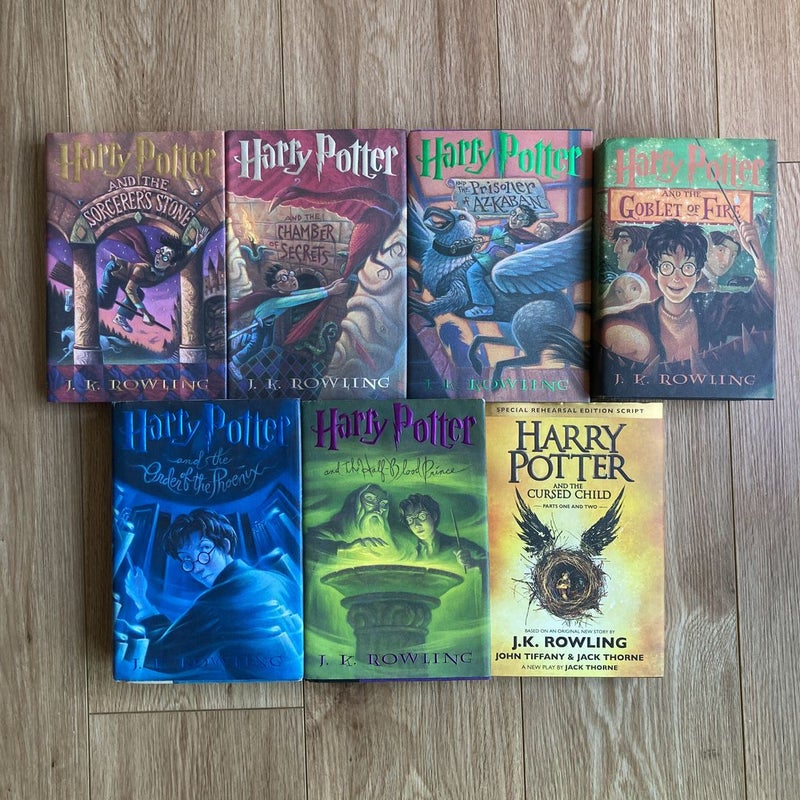 Harry potter full set hardcover hot sale