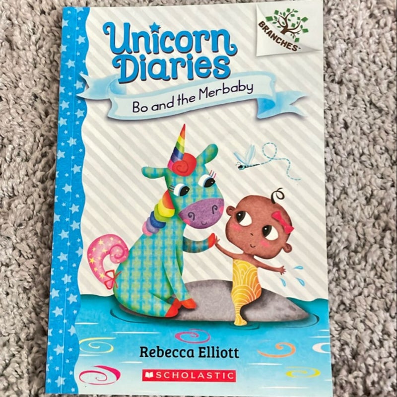 Bo and the Merbaby: a Branches Book (Unicorn Diaries #5)