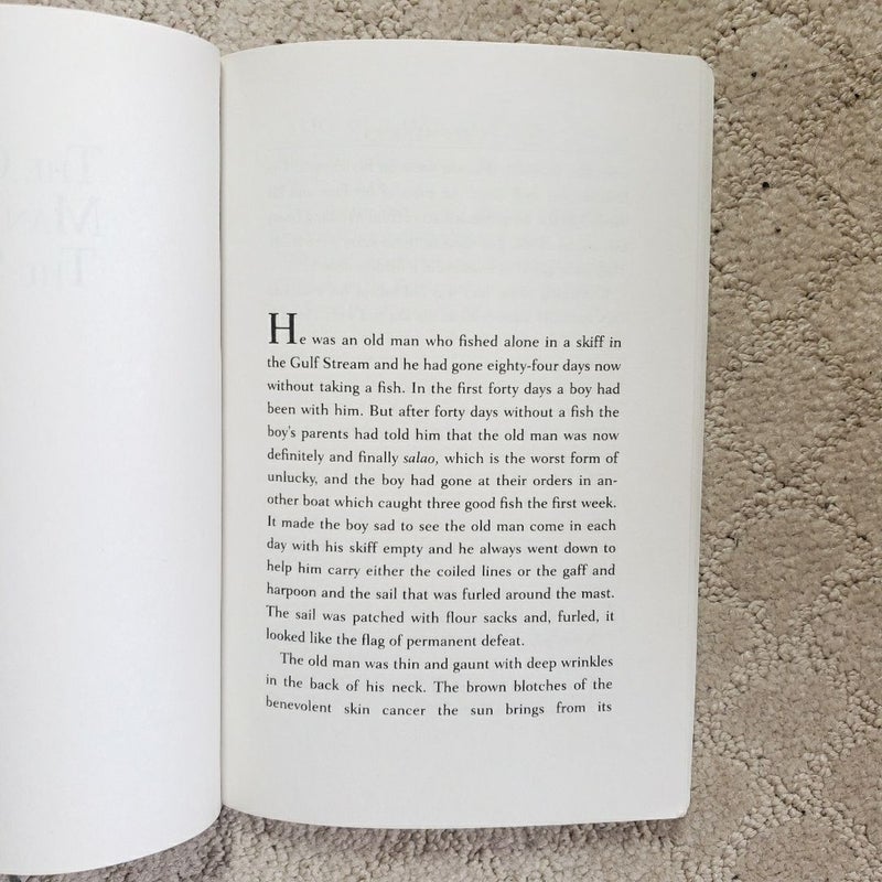 Old Man and the Sea (1st Scribner Trade Paperback Edition, 2003)
