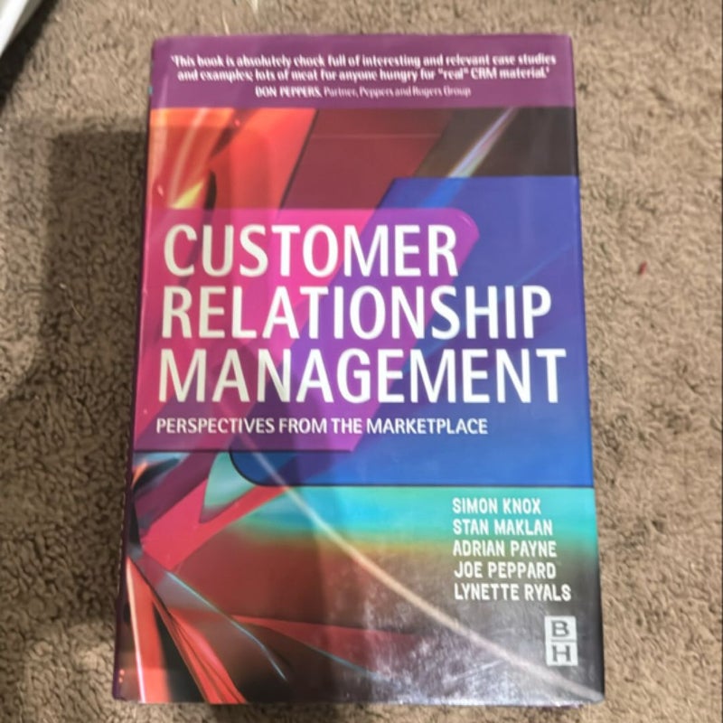 Customer Relationship Management