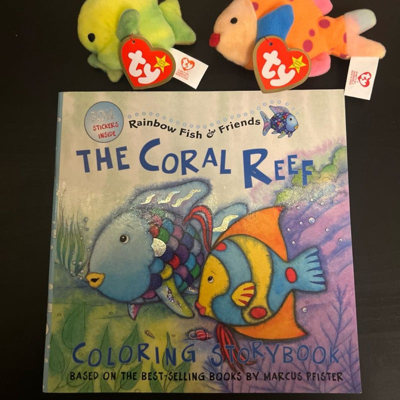 Rainbow Fish and Friends The Coral Reef Coloring Storybook