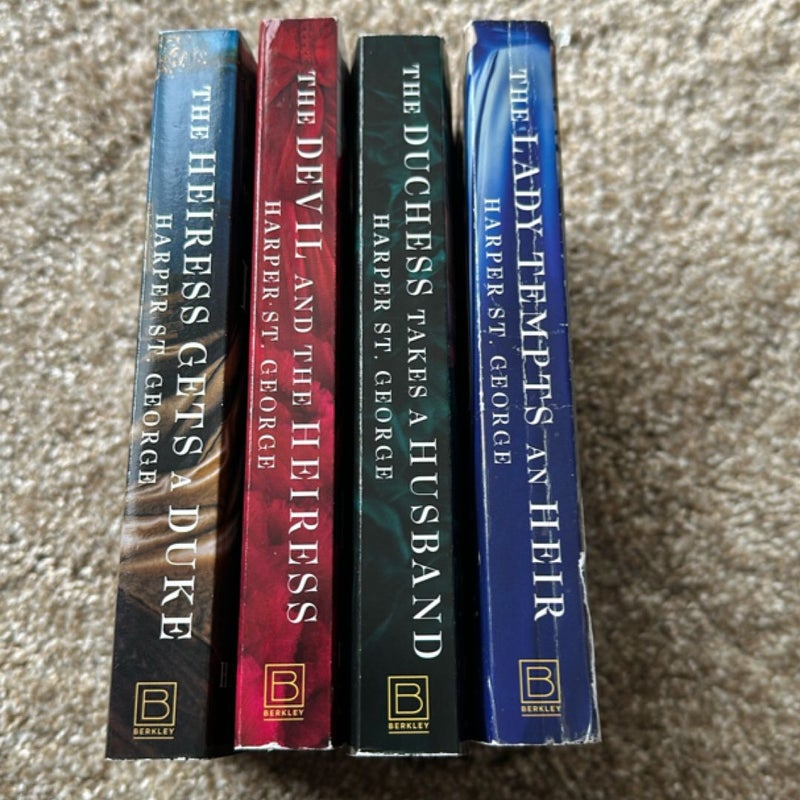 The Guilded Age Heiresses series 