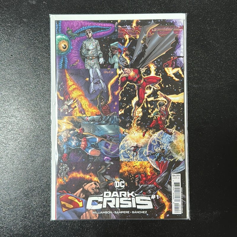 Dark Crisis On Infinite Earths # 1 DC Comics Superman Flash Robin Batman Aquaman