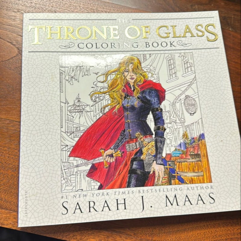 The Throne of Glass Coloring Book