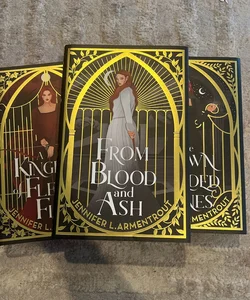 *FAIRYLOOT EDITION* From Blood And Ash (first 3 books)
