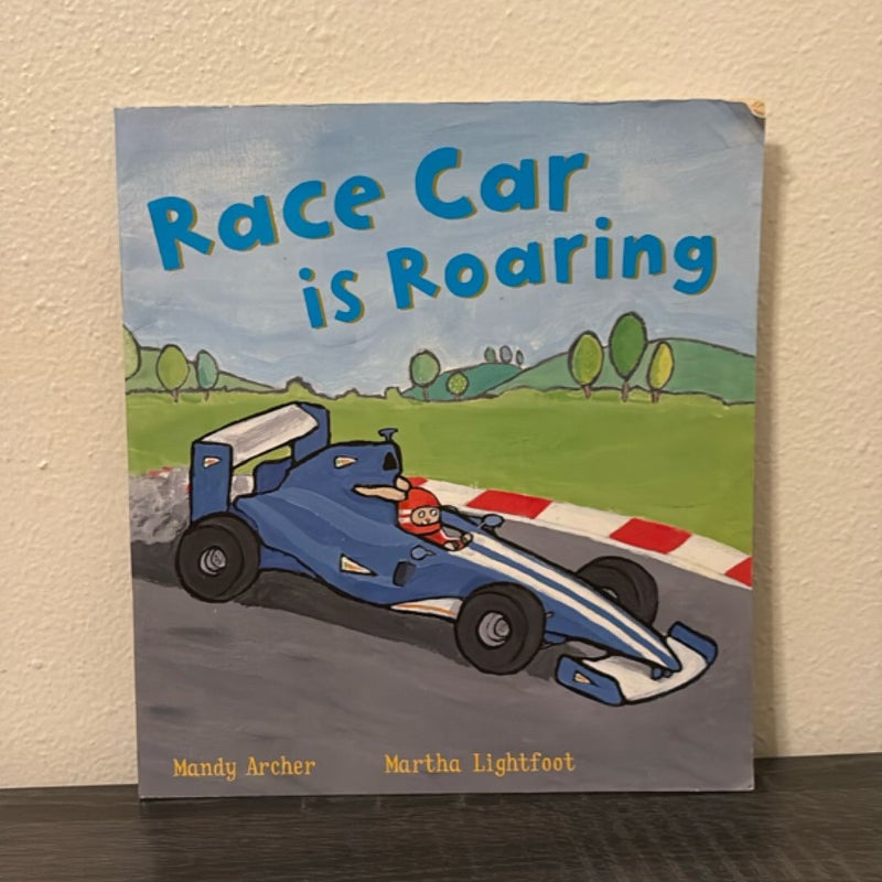 Race Car Is Roaring 
