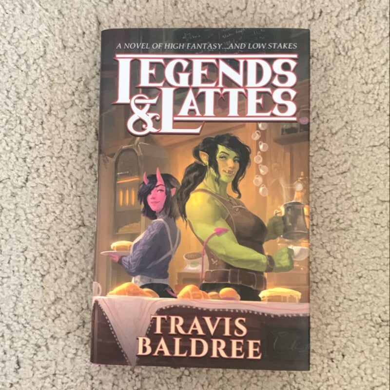 Legends and Lattes Broken Binding [signed]