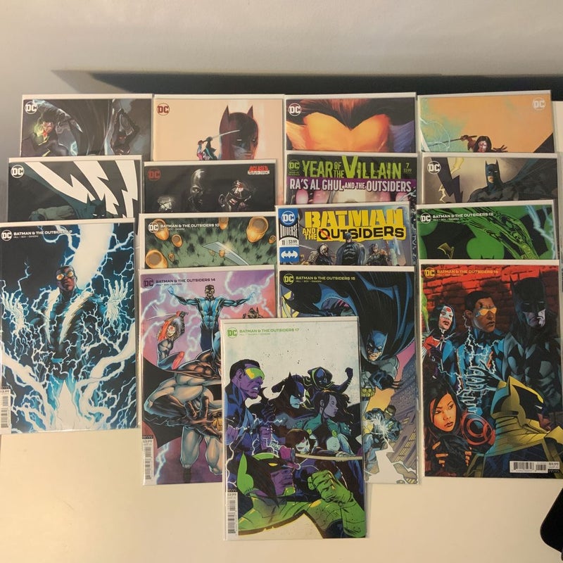 Batman and the Outsiders Issues 1-17. NO ISSUE 13