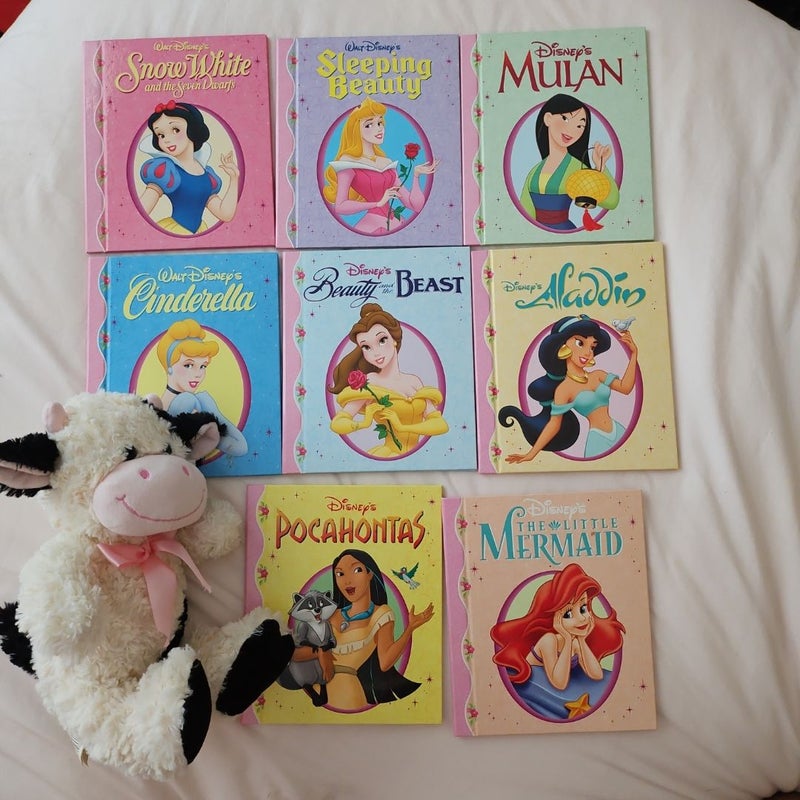 Disney Princess 8 Book Set (2002)