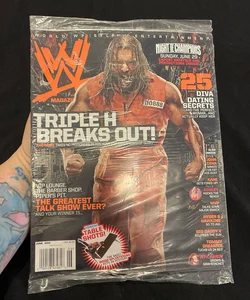 New/Sealed- WWE World Wrestling Entertainment Magazine June 2008 Triple H