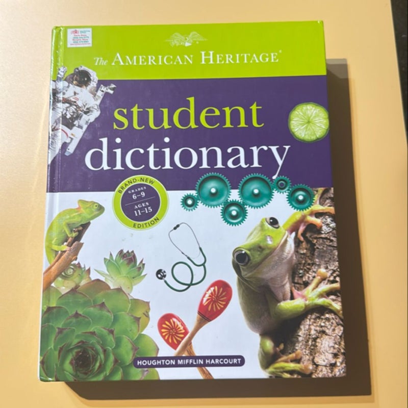 The American Heritage Student Dictionary