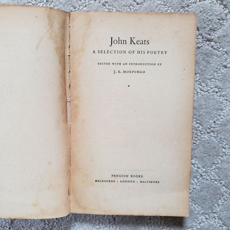 Keats : A Selection (Penguin Books, 1953)