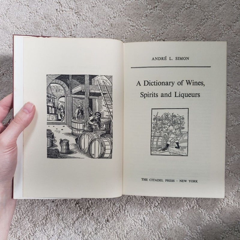 A Dictionary of Wines, Spirits, and Liquers (1st American Edition, 1963)