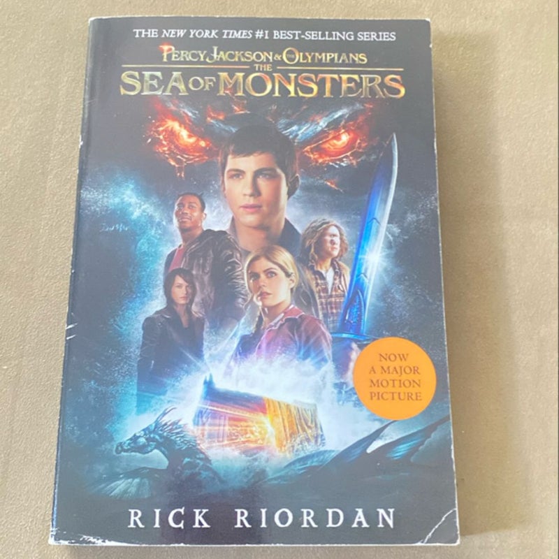 Percy Jackson and the Olympians, Book Two the Sea of Monsters (Movie Tie-In Edition)