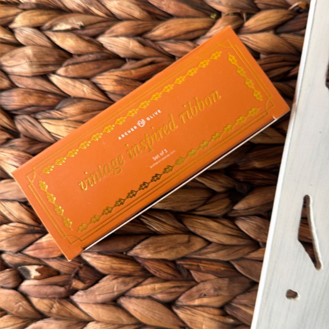 Vintage Inspired Ribbon