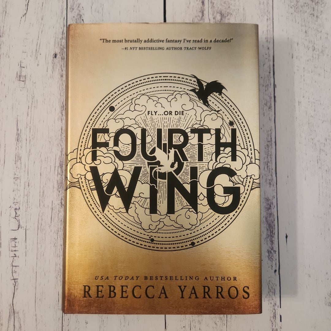 Fourth Wing (1st edition with sprayed edges)