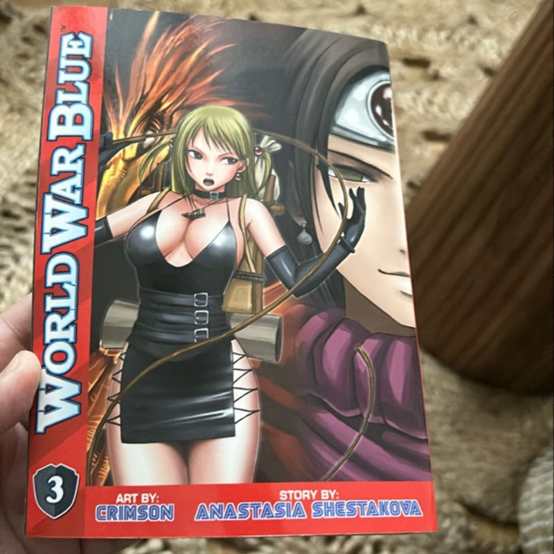 Manga Book Anastasia Shestakov World War Blue Vol. 3  New