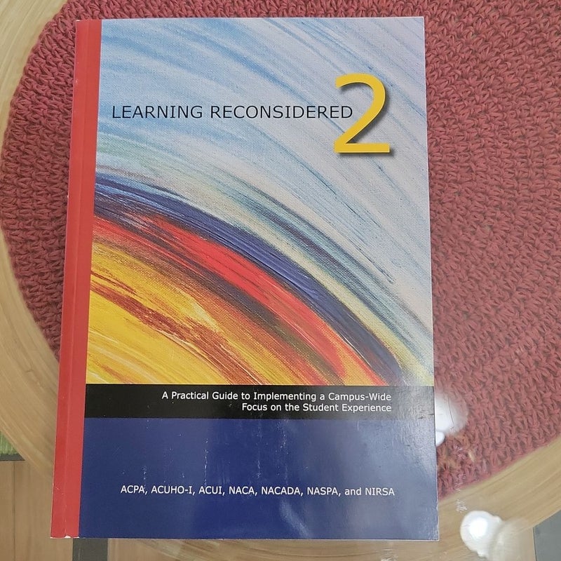 Learning Reconsidered 2