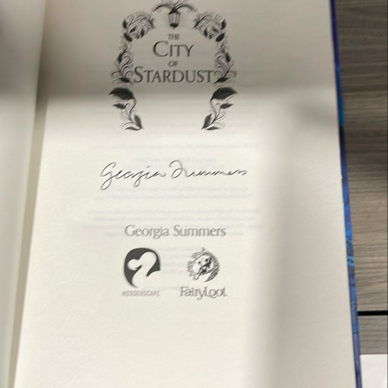 The city of stardust - special edition signed 