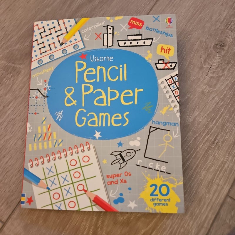 Pencil and Paper Games