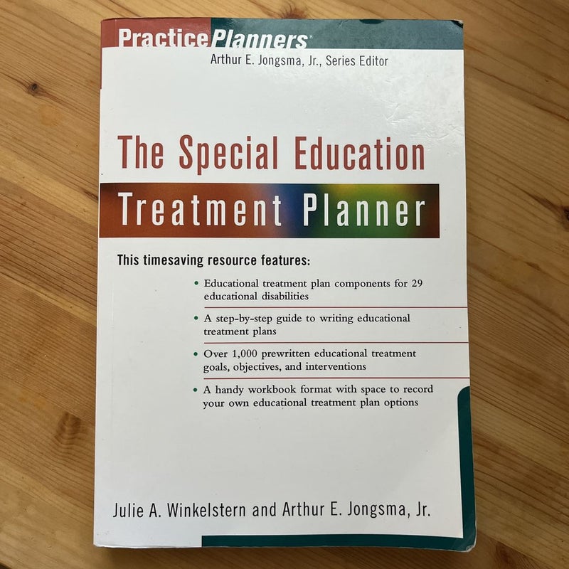 The Special Education Treatment Planner