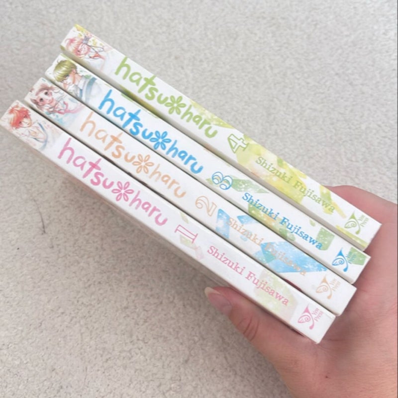 HATSU HARU VOL 1,2,3,4 LOT