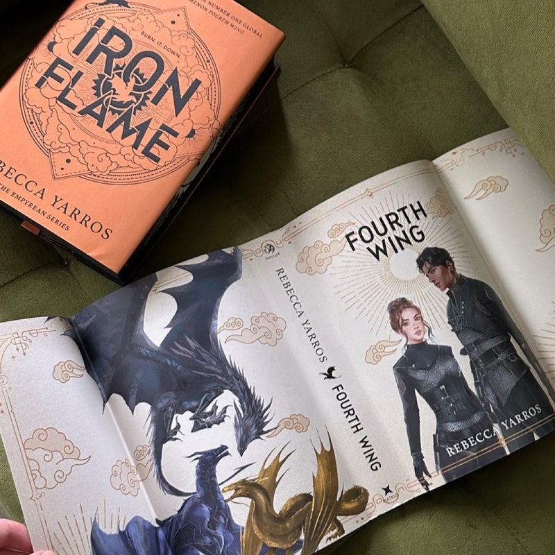 fairyloot fourth wing and iron flame