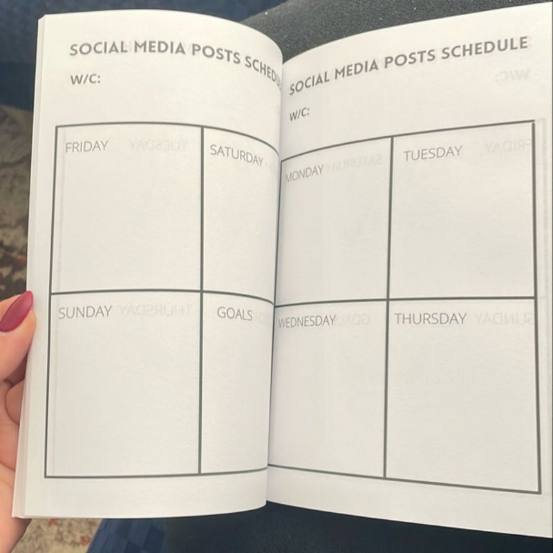 My Bookish Social Media Planner