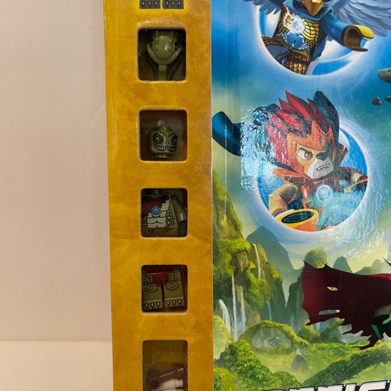 Lego Legends of Chima Official Guide with minifigure