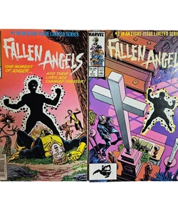 Marvel Comics Complete Fallen Angels Limited Mini Series #1-8