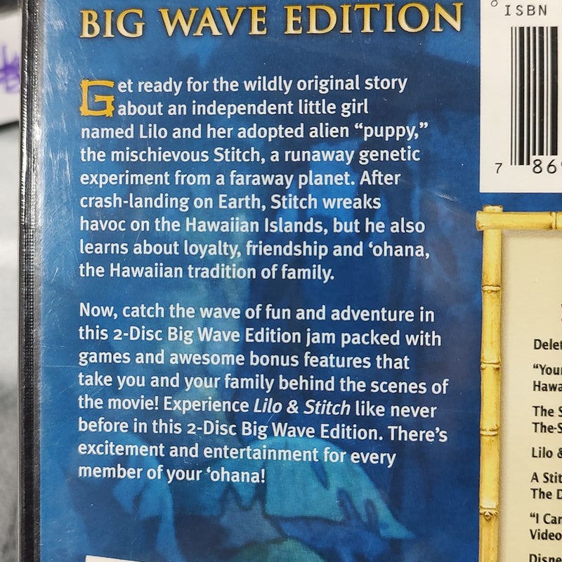 Lilo & Stitch movie dvds