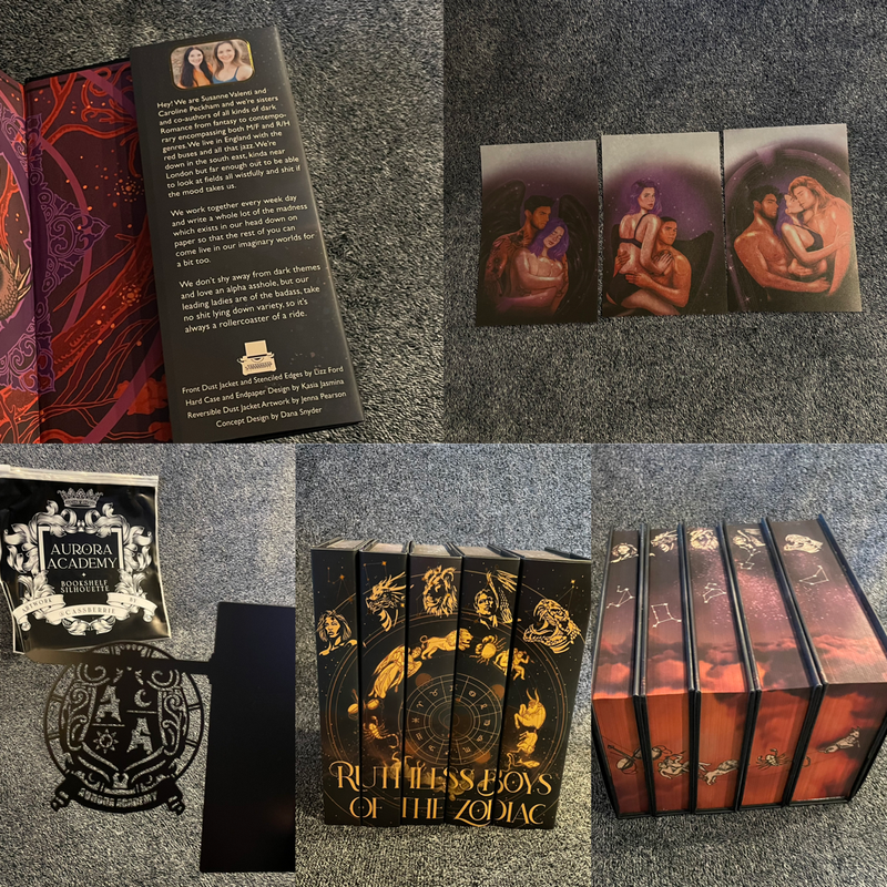 Ruthless Boys of the Zodiac Bookishbox special edition set