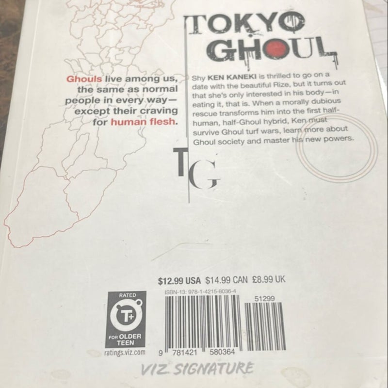 Tokyo Ghoul, Vol. 1