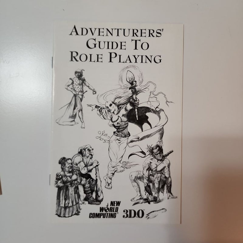 Adventurer's Guide To Role Playing