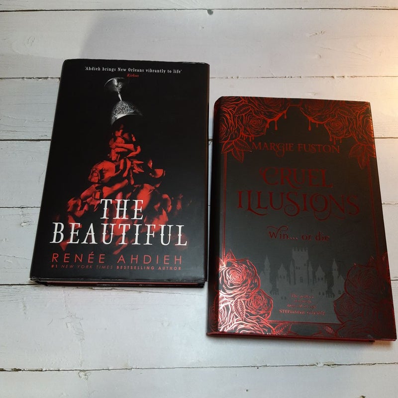 Fairyloot 2-book signed bundle: The Beautiful / Cruel Illusions