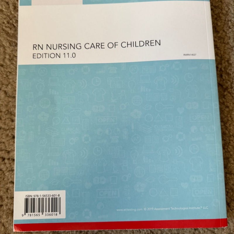 RN Nursing Care of Children Edition 11. 0