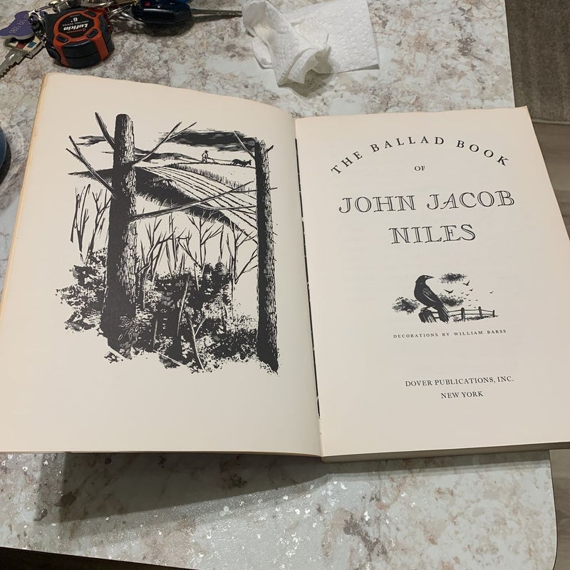 Ballad Book of John Jacob Niles