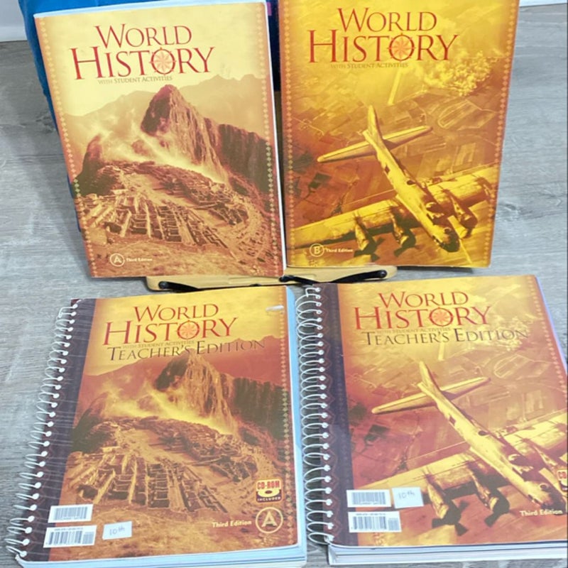 World History with Student Activities: Grade 10 (Part A