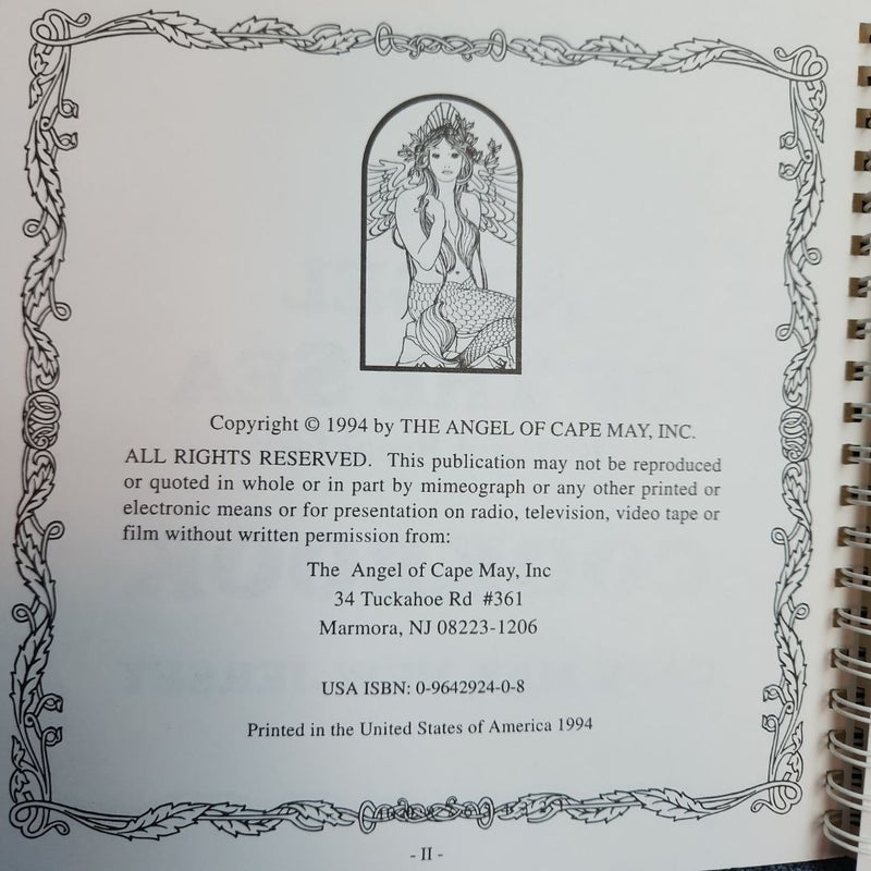 Angel of the Sea Cookbook