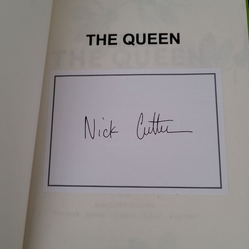 The Queen *signed*