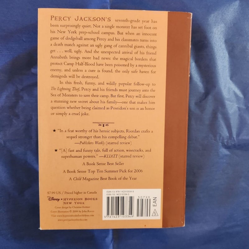 Percy Jackson and the Olympians, Book Two the Sea of Monsters (Percy Jackson and the Olympians, Book Two)