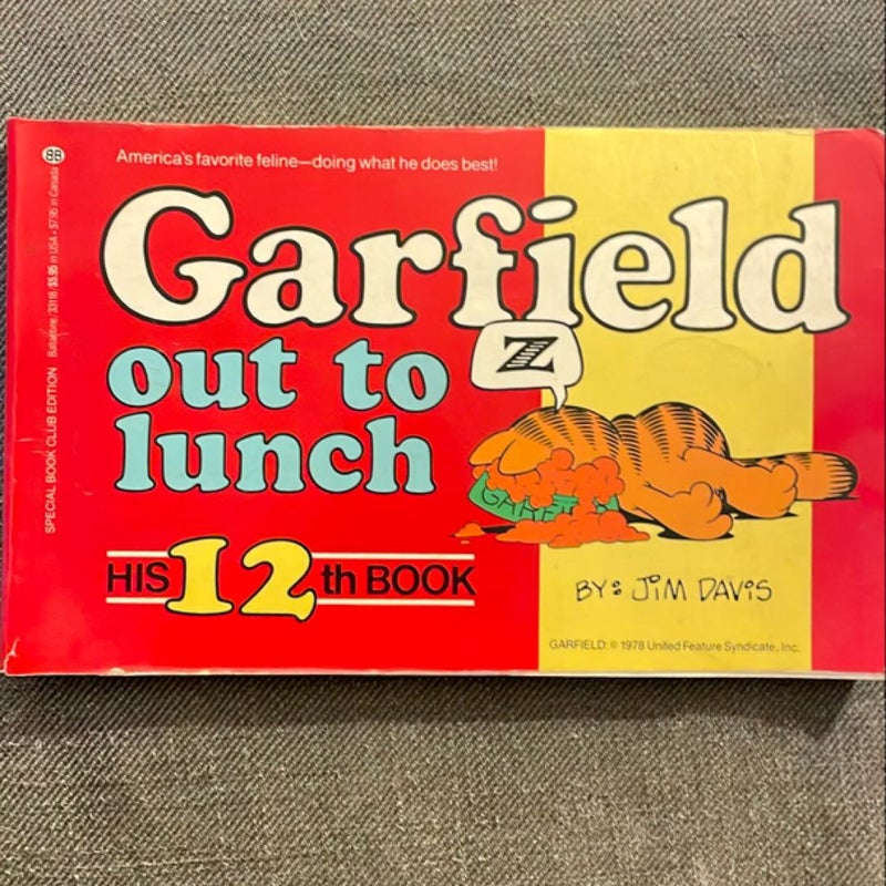 Garfield out to lunch