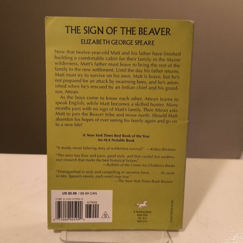 The Sign of the Beaver 