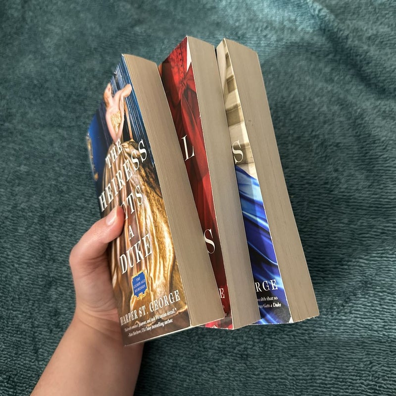 Gilded Age Heirresses Series (1-3)