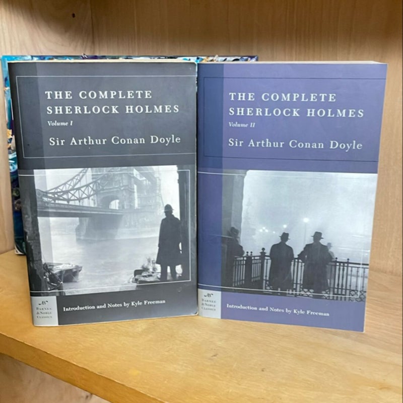 The Complete Sherlock Holmes, Volume I & II (Barnes and Noble Classics Series)