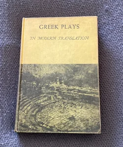 Greek plays in modern translation