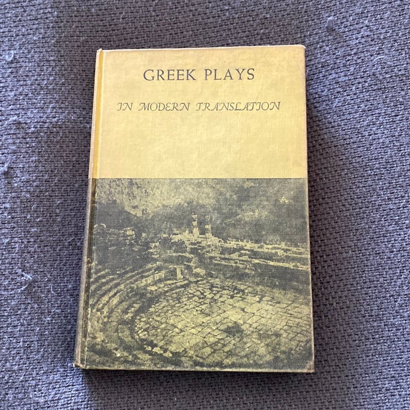 Greek plays in modern translation