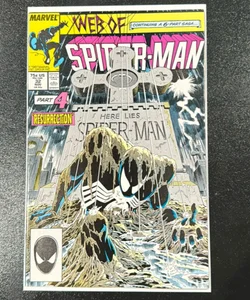 Web of Spider-Man # 32 Nov Part 4 Resurrection 1987 Marvel Comics 